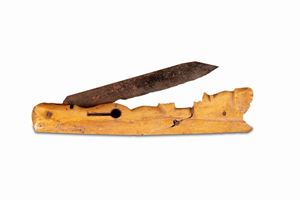  - Bone folding knife, XIII - XIV centuries