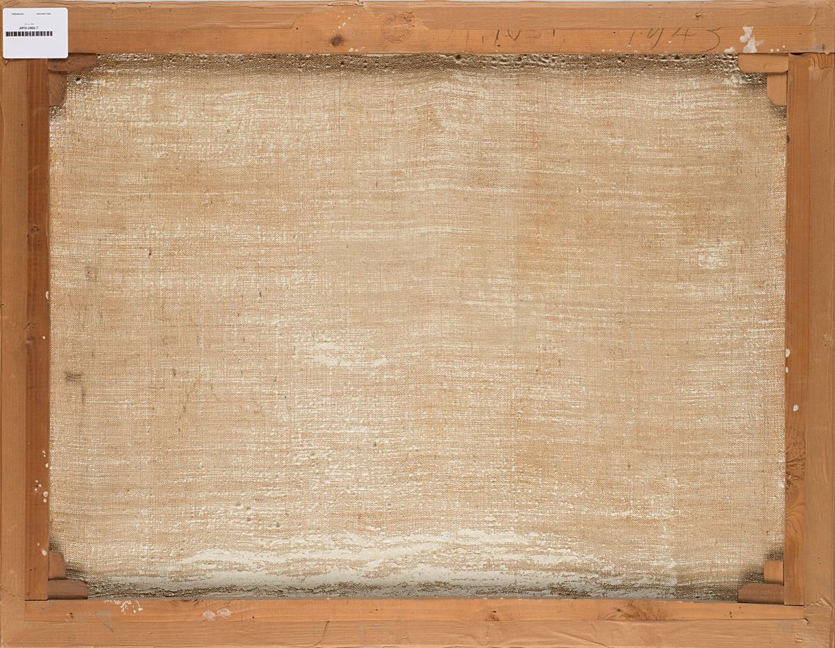 Arturo Tosi - Paesaggio, olio su tela, cm 70x90