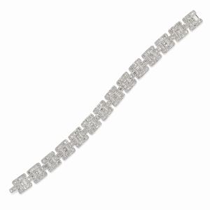 Bracciale con diamanti