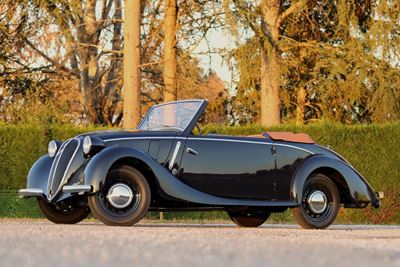 1938 Fiat-nsu 508 C Cabriolet (gläser-karosserie)