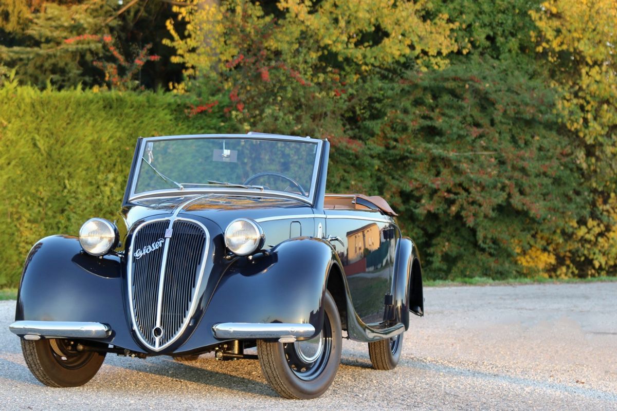 1938 Fiat-nsu 508 C Cabriolet (gläser-karosserie)