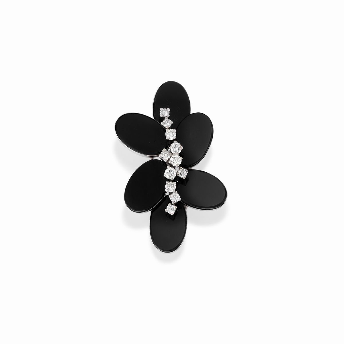 Demi-parure con Onice e Diamanti