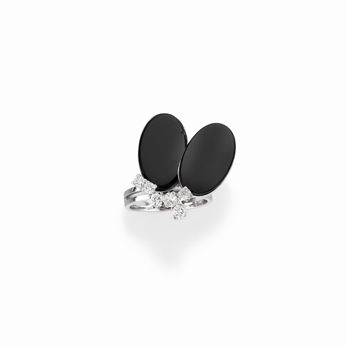 Demi-parure con Onice e Diamanti
