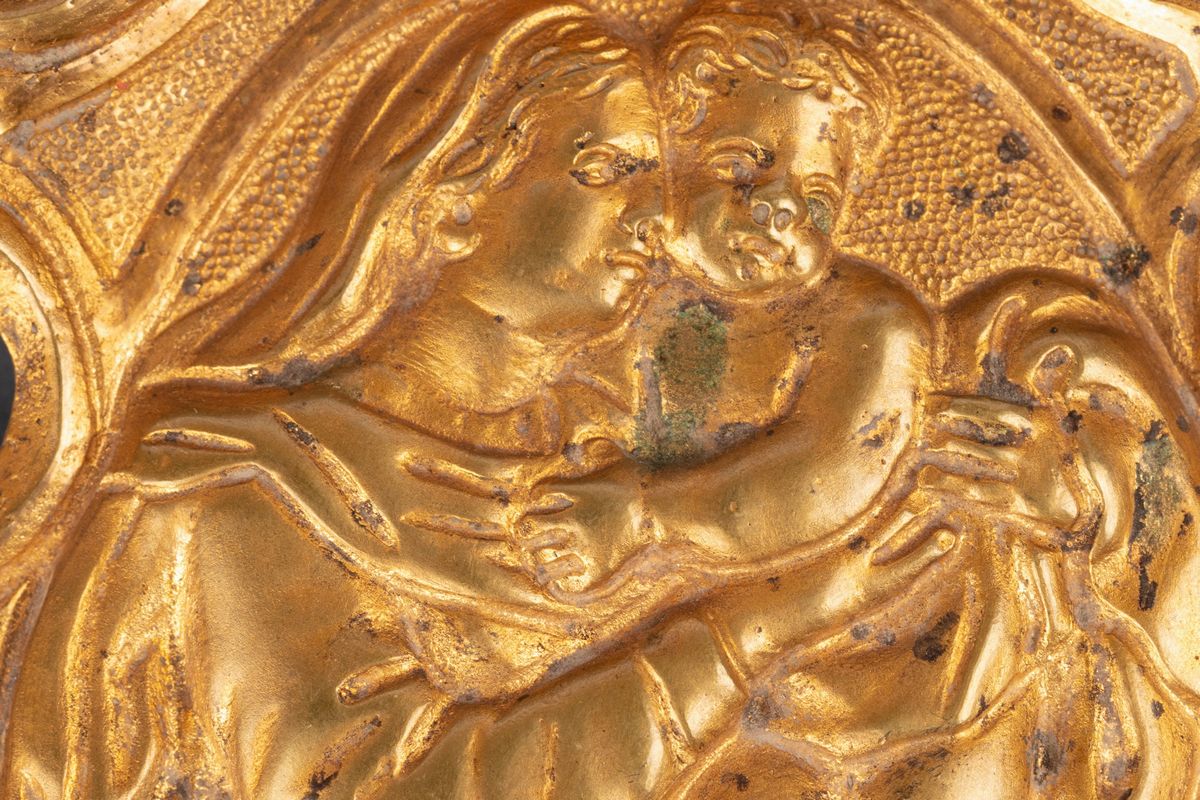 Lotto Composto da Due Placche in Bronzo e una Lastra in Rame da Incisione, Secoli XVII - XVIII