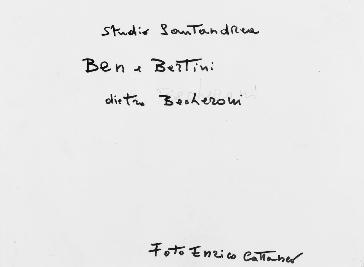 Enrico Cattaneo - Ben e Bertini Dietro Becheroni