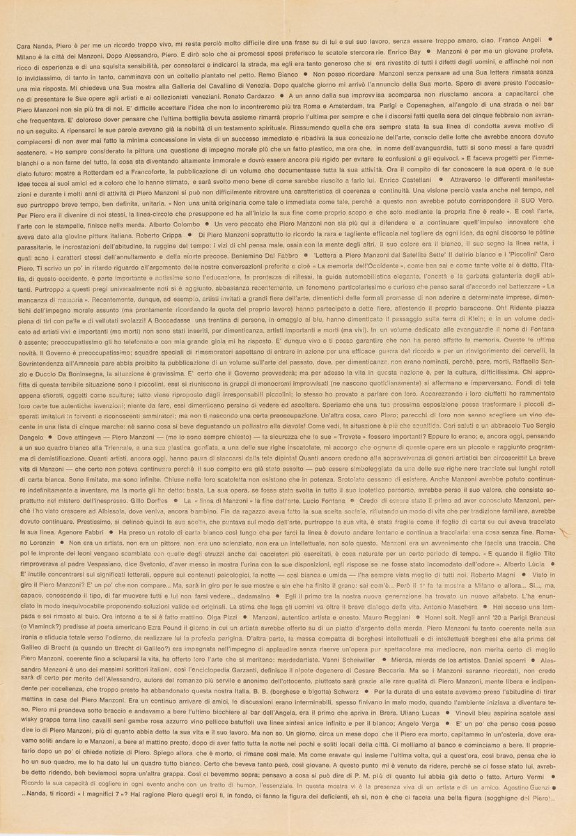 Piero Manzoni