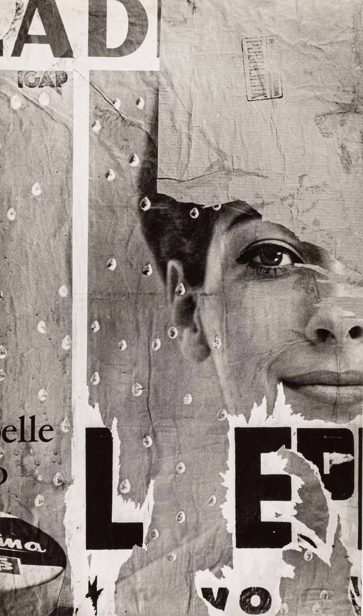 Lotto Composto da Monografia di Mimmo Rotella e 02 Stampe Fotografiche Firmate