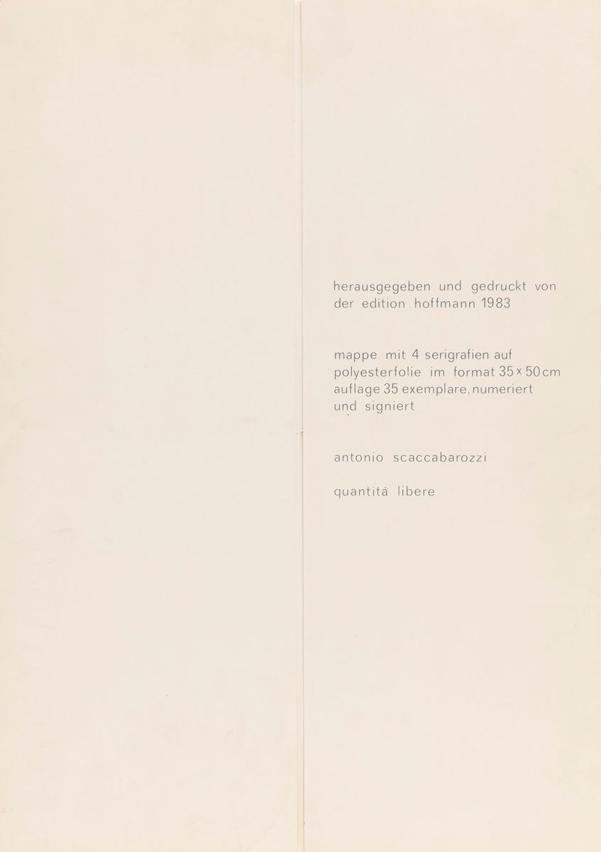Antonio Scaccabarozzi - Senza Titolo