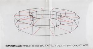 Ronald Davis, Leo Castelli  Galleri New York