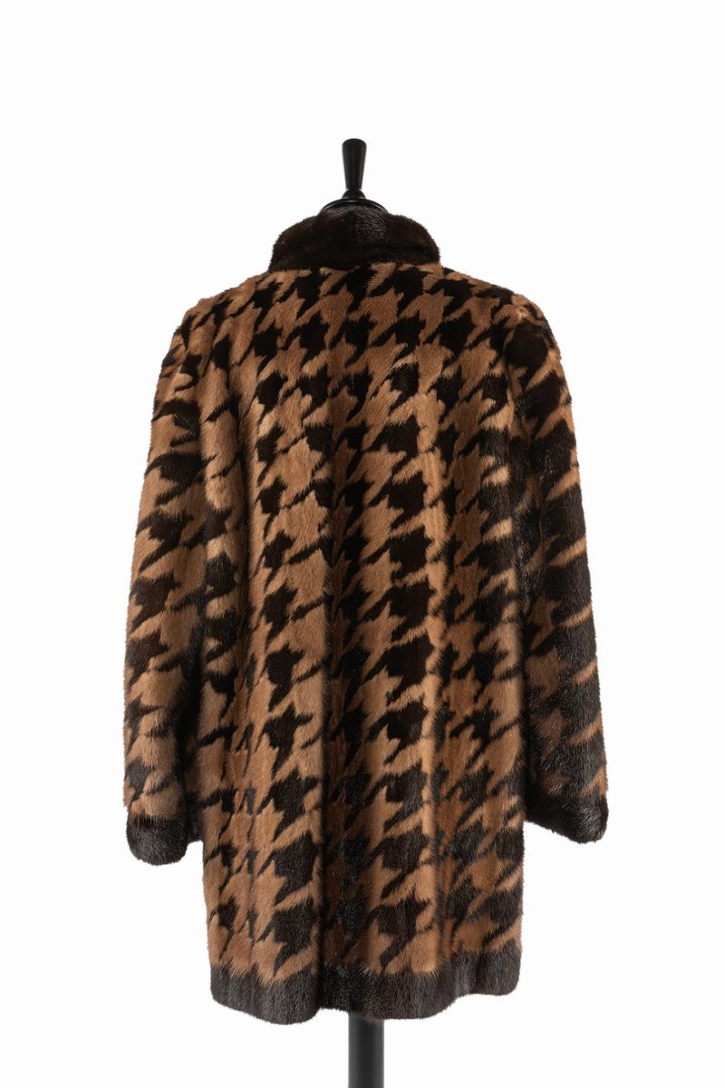 Christian Dior Furrures - Bicolor Mink fur Jacket | Luxury Fashion