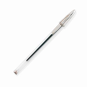 "Pen collection silver" limited edition ball point pen with silver cap and box