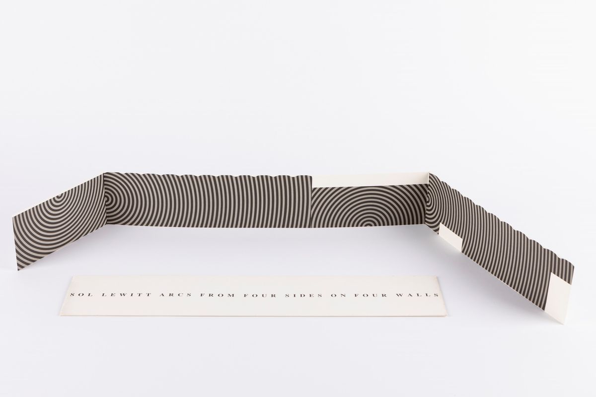 Sol Lewitt - Arcs From Four Sides On Four Walls