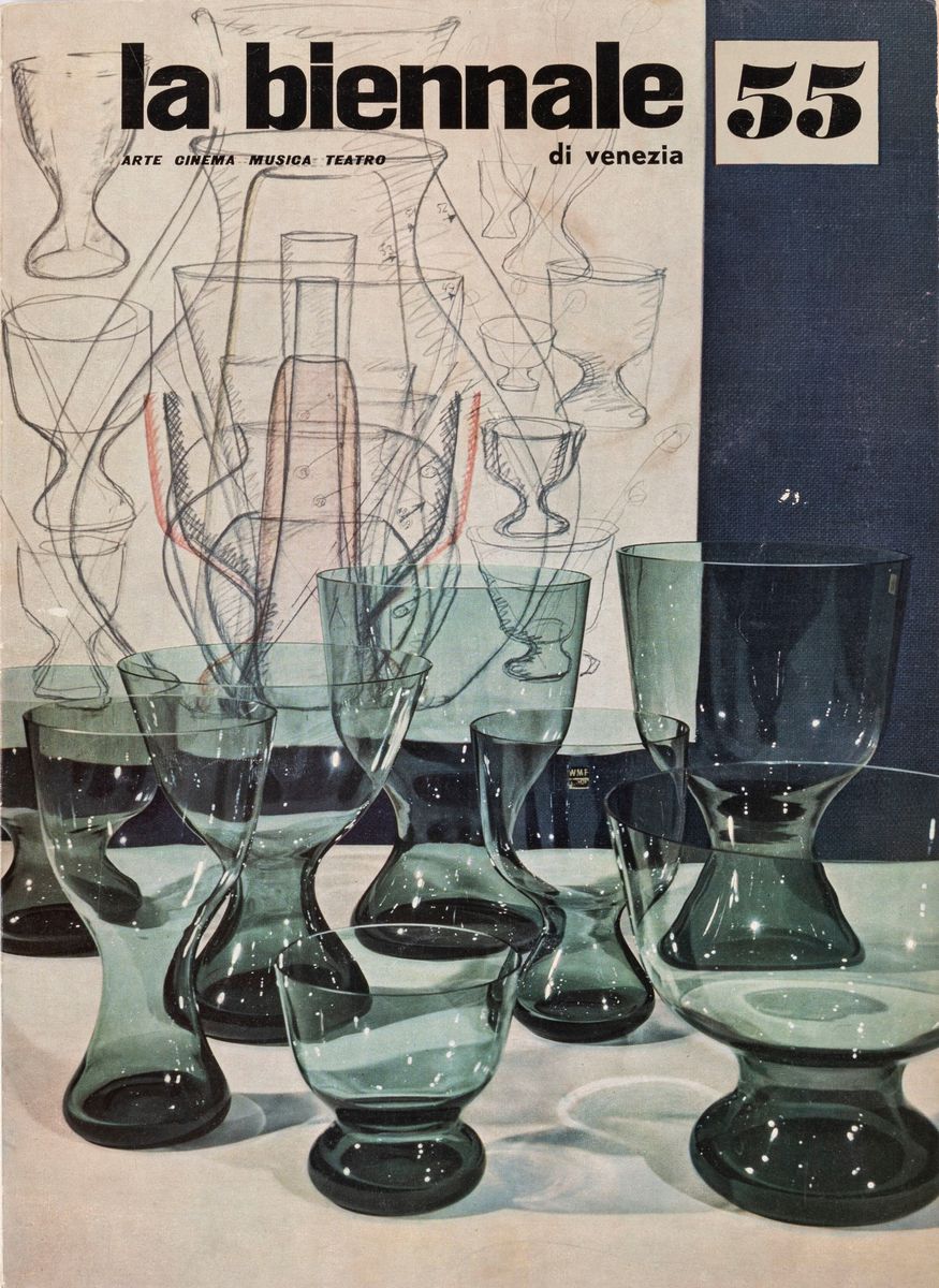 Bruno Munari - Lotto Composto da Multiplo Editoriale Dell'artista e Rivista "la Biennale di Venez...