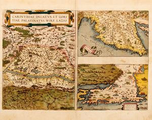 Incisione - Carinthiae Ducatus ed Goritiae Palatinatus