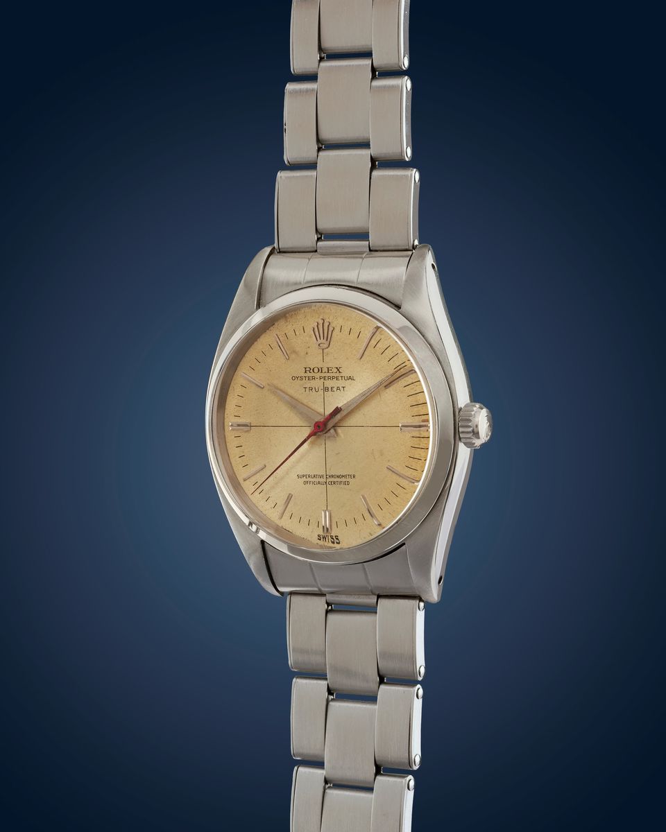 Rolex - Tru-Beat 6556, orologio automatico in acciaio, anni '50