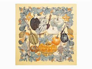 Hermès - Foulard Citrouilles & Coloquintes