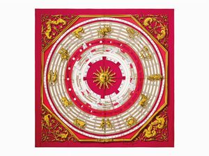 Hermès - Foulard Astrologie Dies et Hore