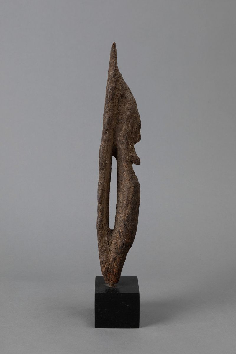 Tellem, Figura rituale in legno duro, h 32,5 cm