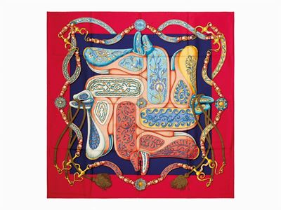 Henri D'Origny, Foulard Festival in seta