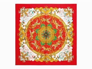 Hermès - Foulard Luna Park