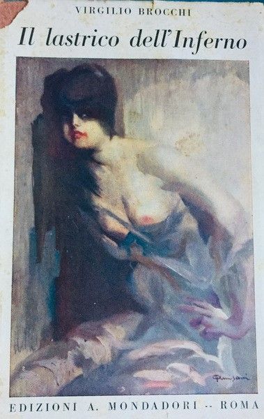 Dipinto Eseguito da Amisani Appositamente per la Sovraccoperta Dell’edizione Mondadori del 1930 d...