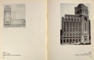 Arquitectura Contemporánea En España. Tomo II. El Arquitecto Muguruza - Ontaño. Prólogo Por Franc...