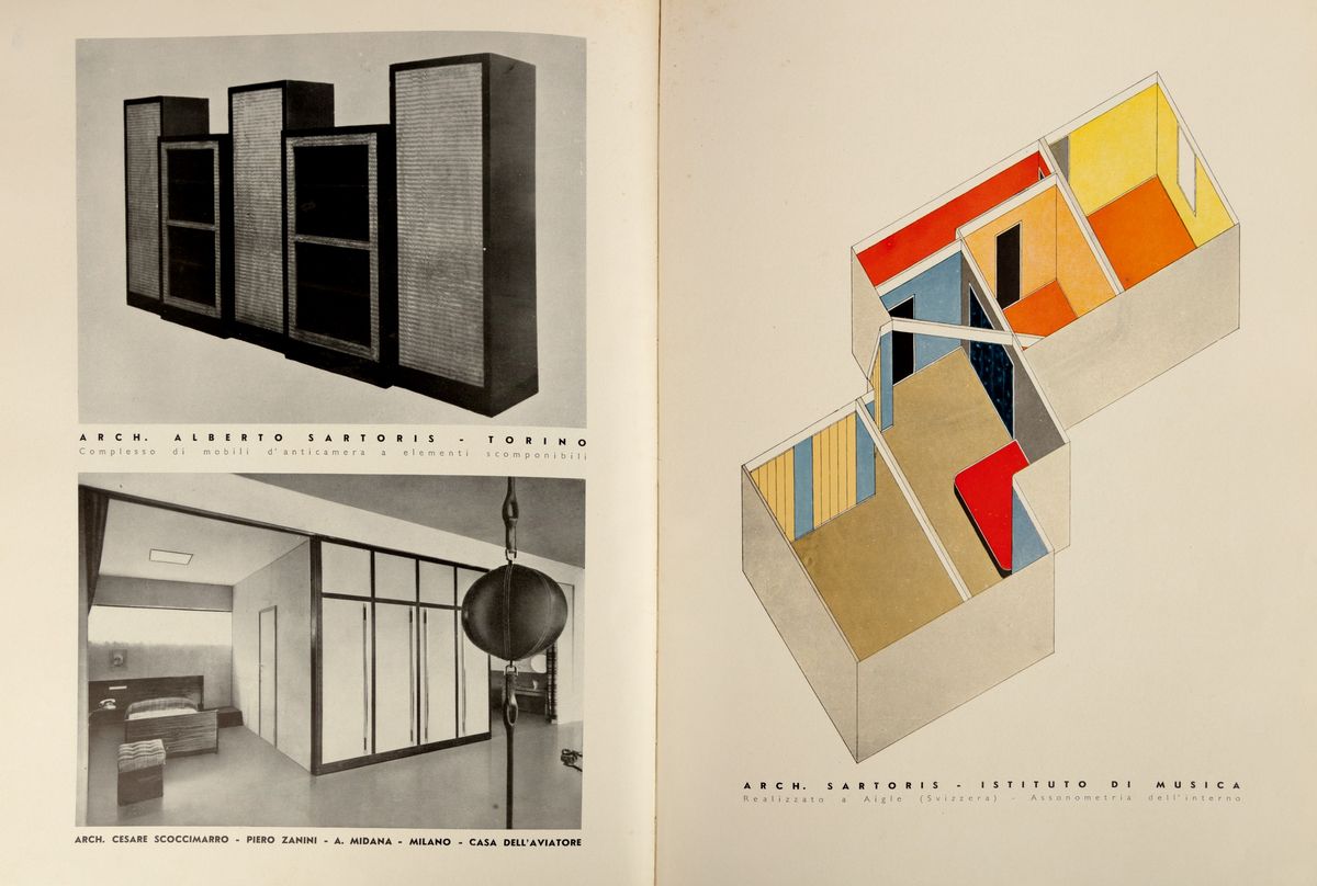 Luigi Colombo Fillia - Gli Ambienti della Nuova Architettura