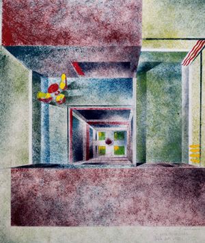 Casa colonica vista dall'alto