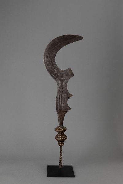 Ngombe, Coltello d'esecuzione, Congo Kinshasa, h 62 cm