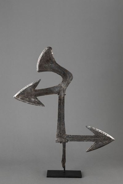 MBUM, Coltello da lancio in ferro, Camerun orientale