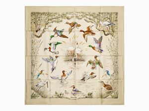 Hermès - Foulard Halte en Camargue