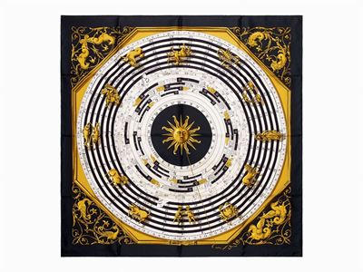 Francoise Faconnet, Foulard Astrologie in seta