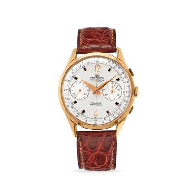 Cronografo anni '60 in oro rosa 18k