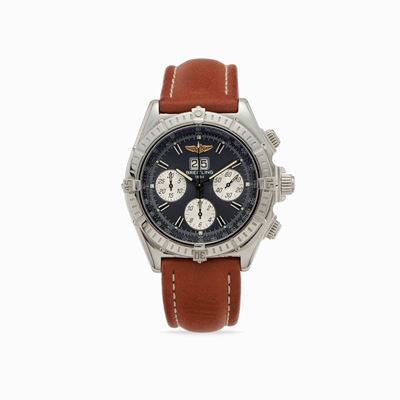 Cronografo Breitling Crosswind A44355, anni 2000, acciaio, movimento automatico