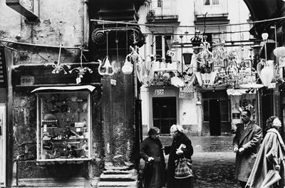 Napoli, Via dei Tribunali, stampa vintage alla gelatina ai sali d’argento