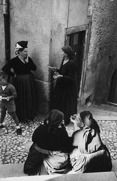 Scanno – Stampa vintage alla gelatina ai sali d’argento