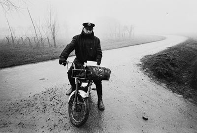 Luzzara, Stampa vintage alla gelatina ai sali d'argento, 1976