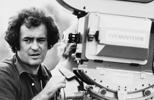 Bernardo Bertolucci filming "Novecento"