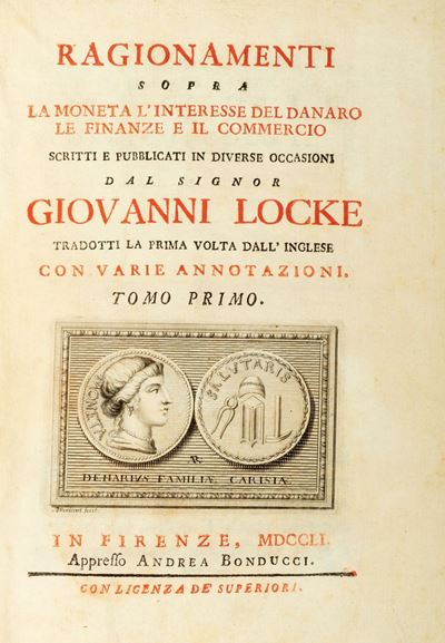Ragionamenti Sopra la Moneta, L'interesse del Danaro, le Finanze e il Commercio Scritti e Pubblic...