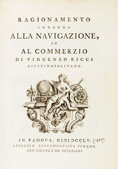 Ragionamento Intorno alla Navigazione, ed al Commerzio