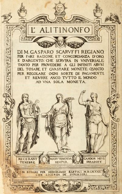 L'alitinonfo per Fare Ragione Et Concordanza D'oro e D 'argento, che Servirà in Universale, Tanto...
