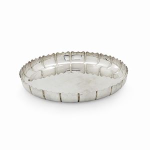 A silver centerpiece, Bulgari Roma, 20th century