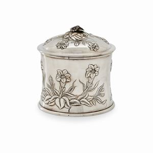 Scatola in argento, Italia, XX secolo