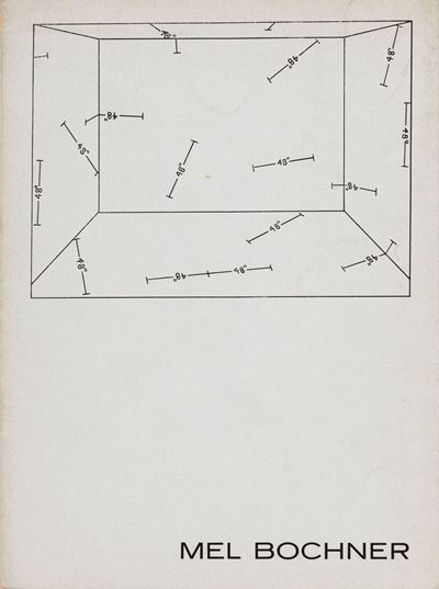 Lotto Composto da 06 Stampe Vintage e Catalogo della Mostra Mel Bochner
