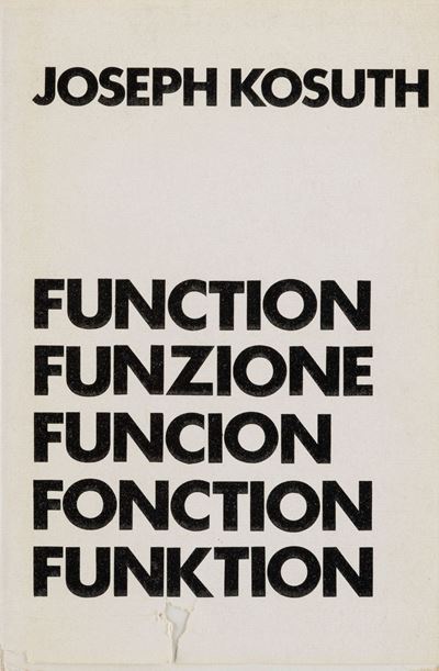 Lotto Composto da Libro D'artista e Poster