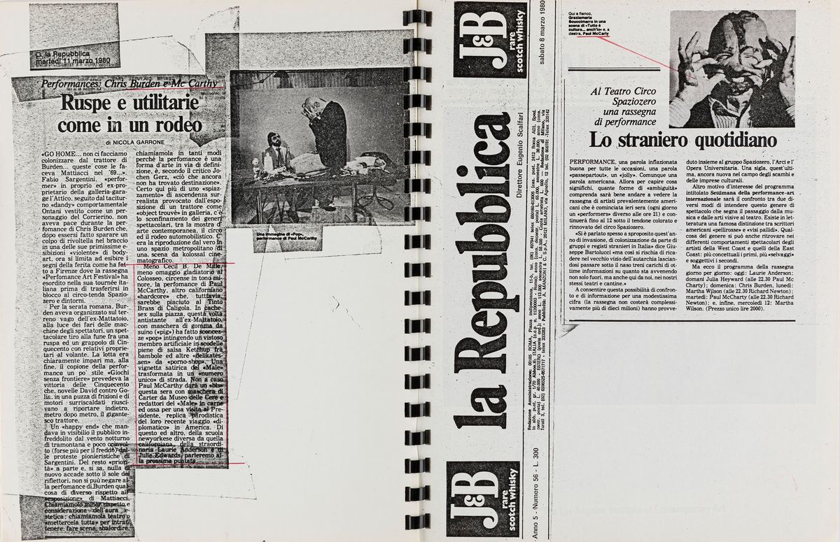 Paul Mccarthy (rif.) - Per/for/mance