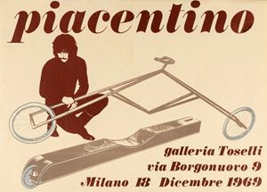 Piacentino, Galleria Toselli, Milano 1969