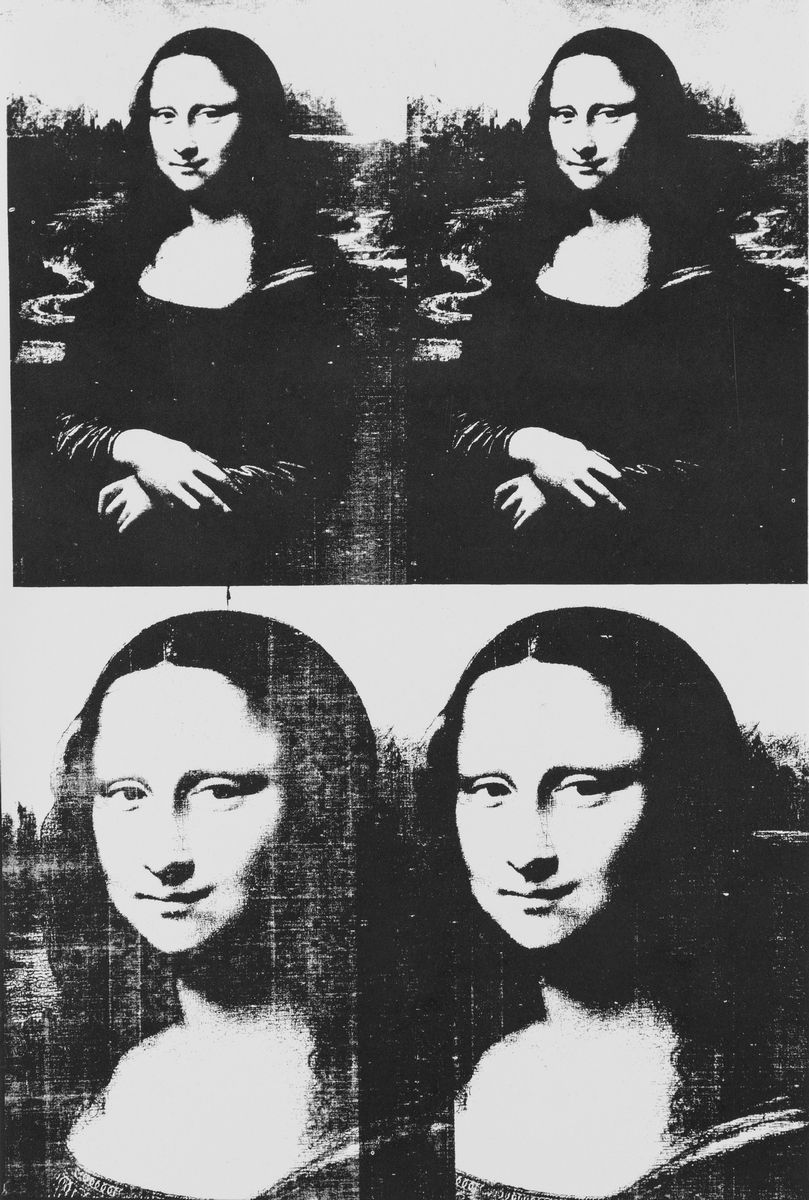 Lotto Composto da 08 Stampe di Ritratti Serigrafici di Andy Warhol