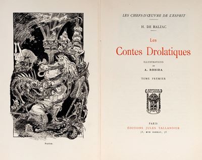 Les Contes Drolatiques. Compositions De A. Robida