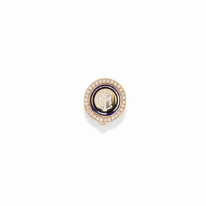  - A 18K yellow gold, diamond and enamels 